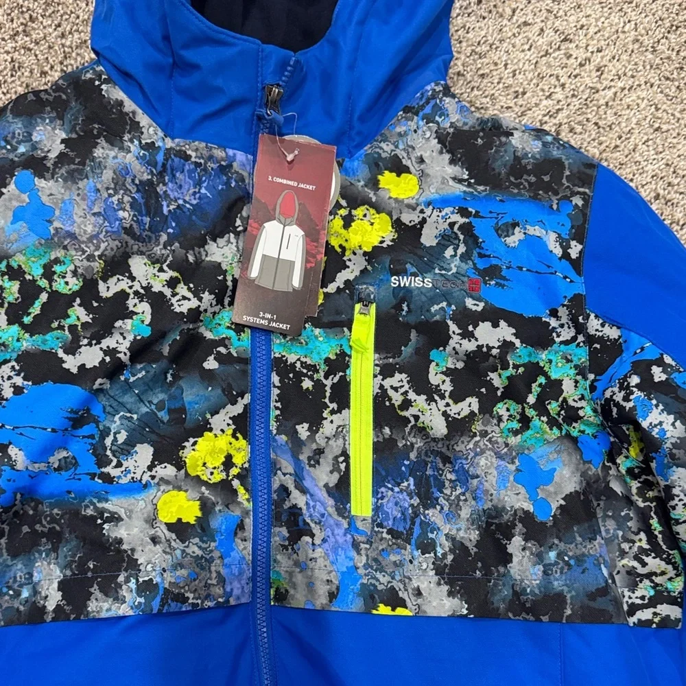 Swiss tech boys 3-in-1 jacket